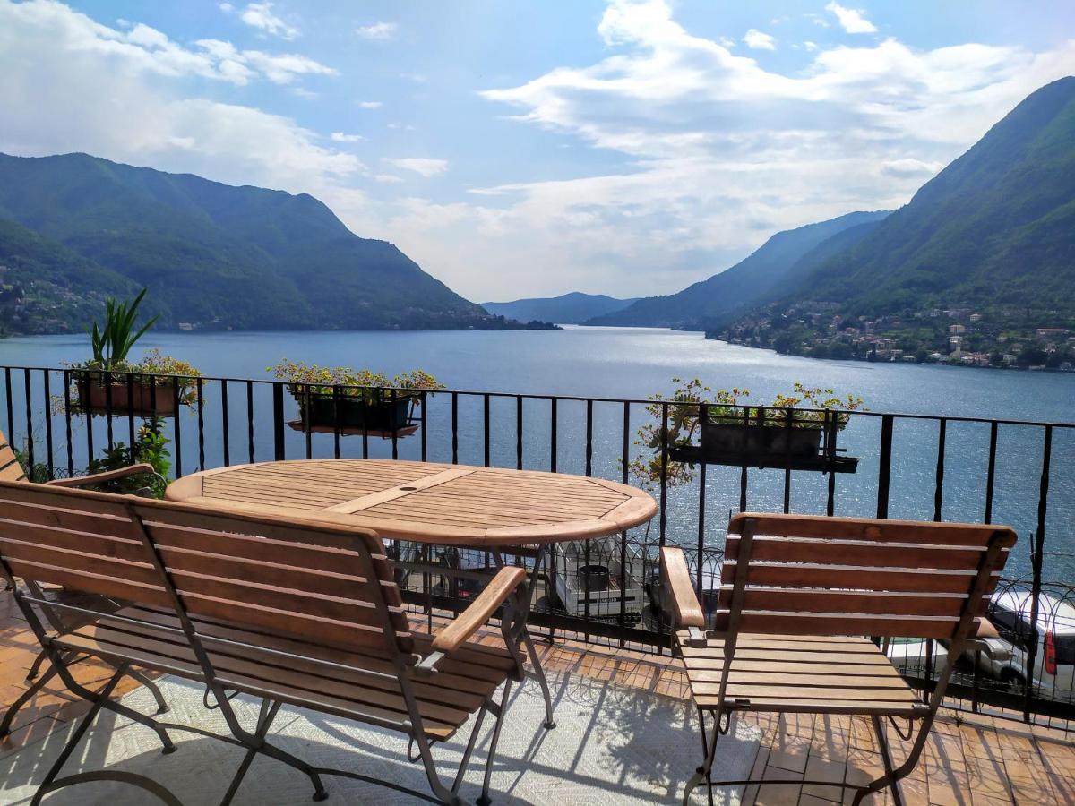 Panorama Lake Como Apartment Pognana Lario Exterior foto