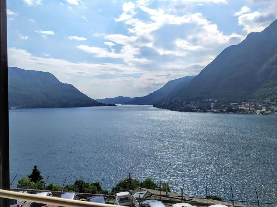 Panorama Lake Como Apartment Pognana Lario Exterior foto