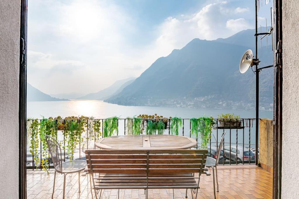 Panorama Lake Como Apartment Pognana Lario Exterior foto